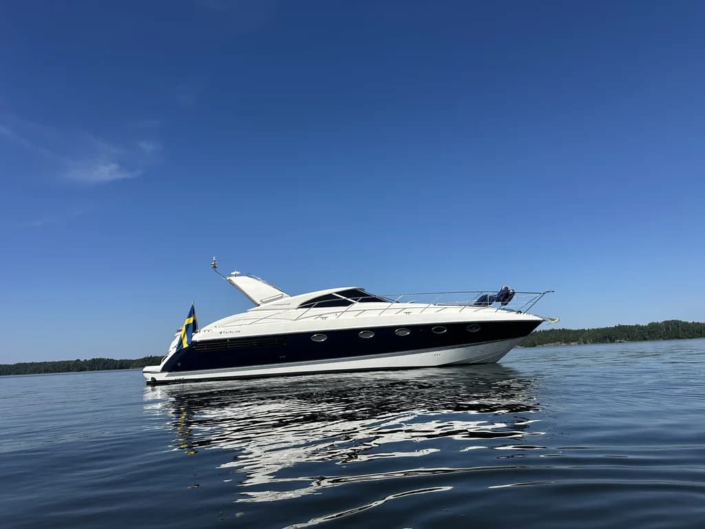 Fairline Targa 43 -1999 • Fullutrustad • Endast 900h • Shipcontroller