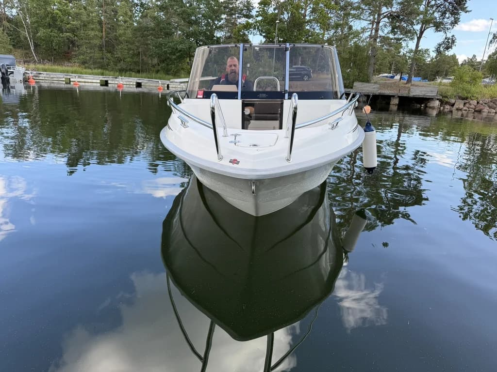 HR 480 BR 2020 – Mercury F60, endast 66 timmar, trailer ingår